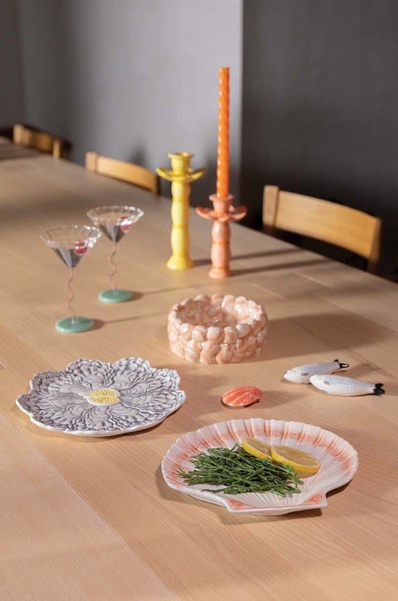 Kuchnia i bar &k amsterdam talerz deserowy Plate Oyster 23 cm 2797.31 multicolor