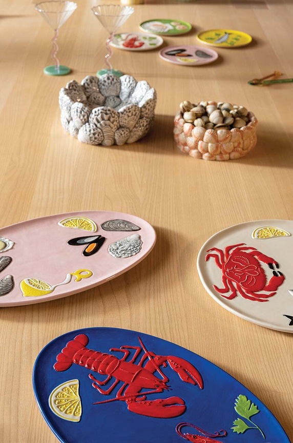 Bucătărie și bar &k amsterdam farfurie Platter de la mer lobster 2823.06 multicolor