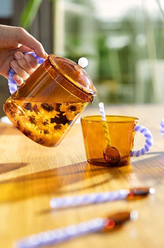 Kuchnia i bar &k amsterdam zestaw szklanek Duet Amber 300 ml 2-pack 356.04 pomarańczowy