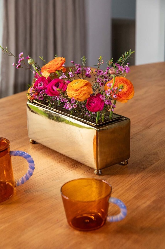 &k amsterdam zestaw szklanek Duet Amber 300 ml 2-pack 356.04 pomarańczowy