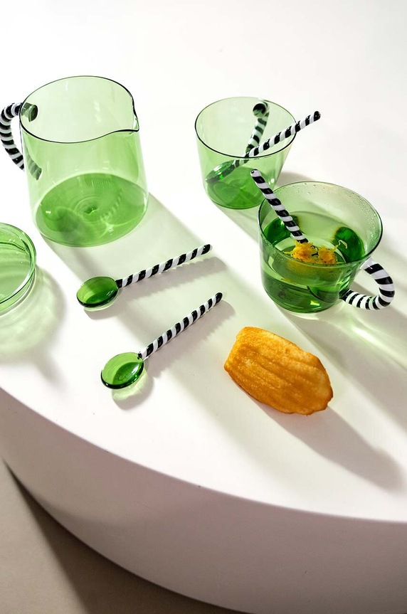 Sada lyžičiek &k amsterdam Spoon Duet Green 4-pak viacfarebná 2174.09