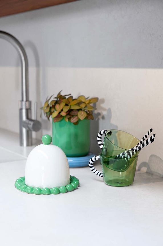 Sada lyžičiek &k amsterdam Spoon Duet Green 4-pak 2174.09