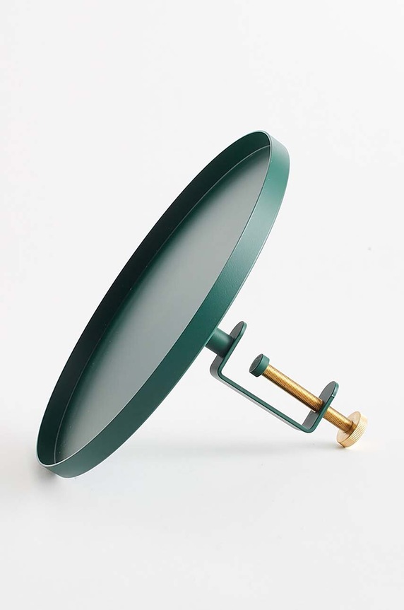 Ukrasni pladanj sa stezaljkom Navet Clamp zelena 17.Navet