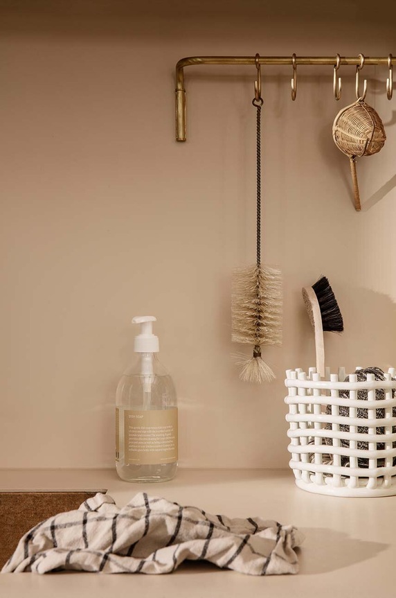 Kuchnia i bar Ferm Living kosz na owoce S 110073202 biały
