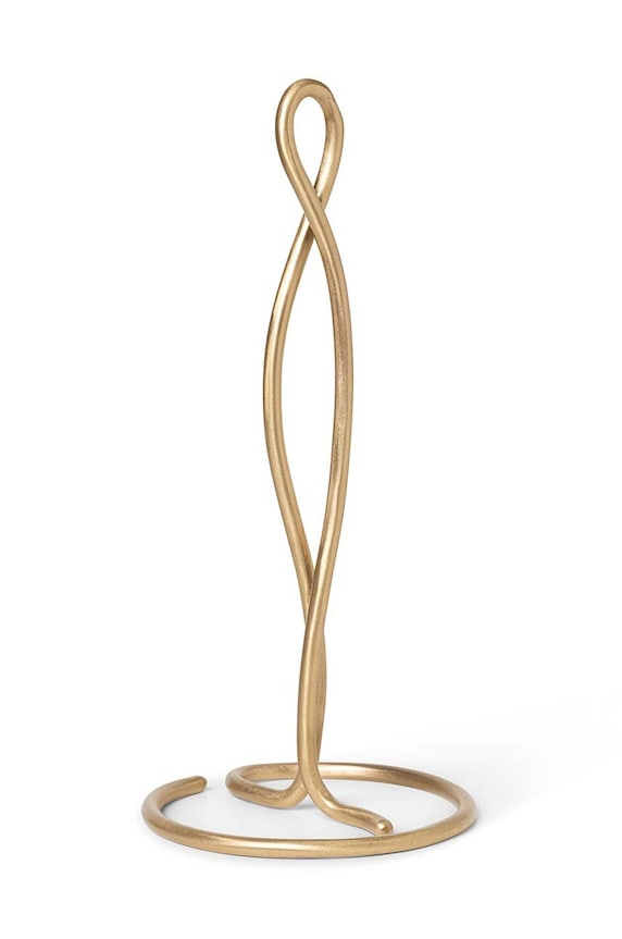 ferm LIVING papírtörülközőtartó Curvature sárga 1104264493
