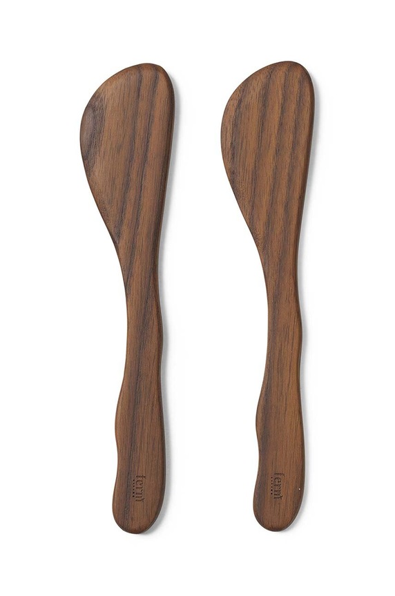 Μαχαίρι βουτύρου ferm LIVING Cairn Butter Knives 2-pack καφέ 1104266982