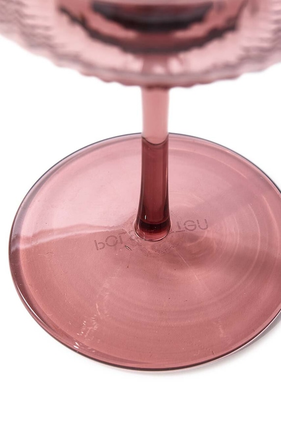 Комплект чаши за вино Pols Potten Pum Coupe Glasses 250 ml (2 броя) 140.230.152 розов