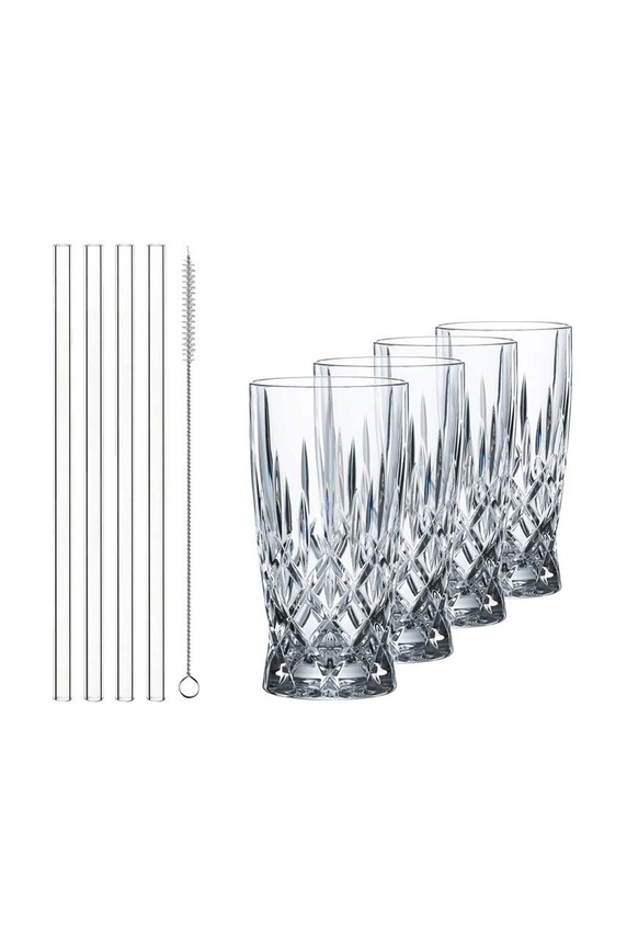 Σετ ποτήρια καφέ Nachtmann Latte Macchiato set 350 ml 4-pack διαφανή 104671