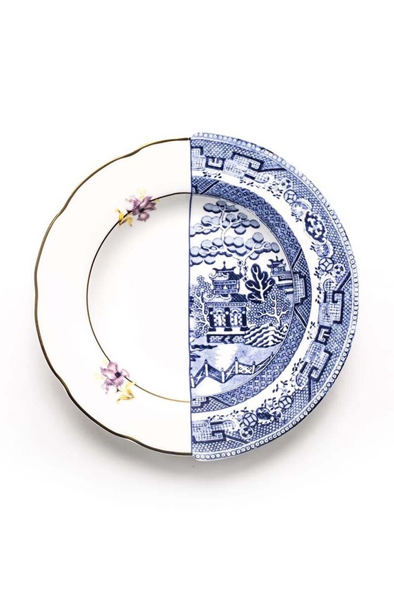 Seletti piatto profondo Hyrid Fillide multicolore 09711