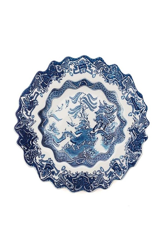 Чиния за сервиране Seletti WIllow Wave многоцветен 11232