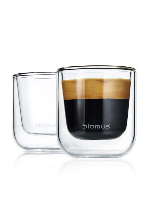 Set čaša Blomus Nero 80 ml 2-pack B63652 transparentna AA00