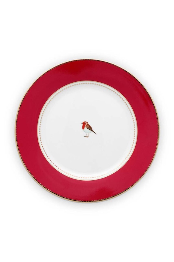 Pip Studio desszertes tányérok készlete Love Birds 21 cm 6 db többszínű 51001025