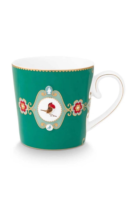 Šalica Pip Studio Love Birds Medallion 250 ml zelena 51002472