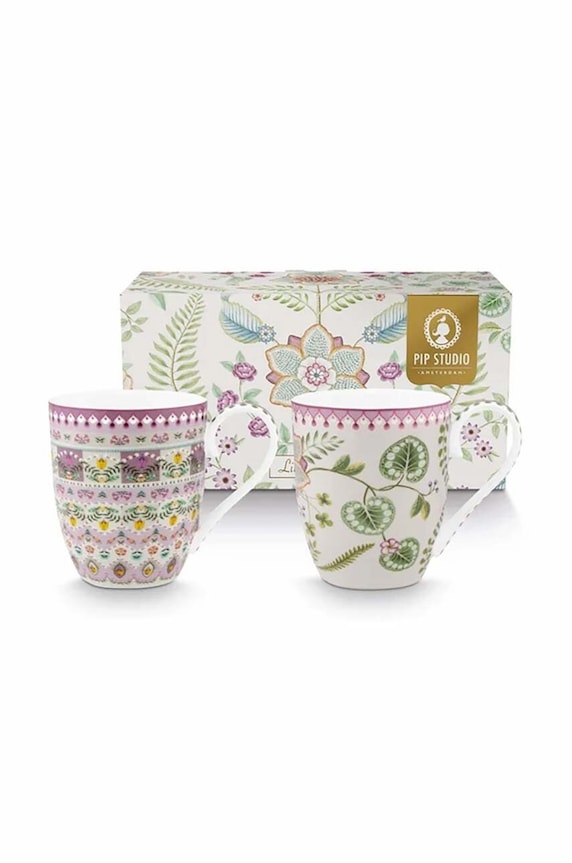 Pip Studio bögre készlet Lily&Lotus 450 ml 2 db többszínű 51002483