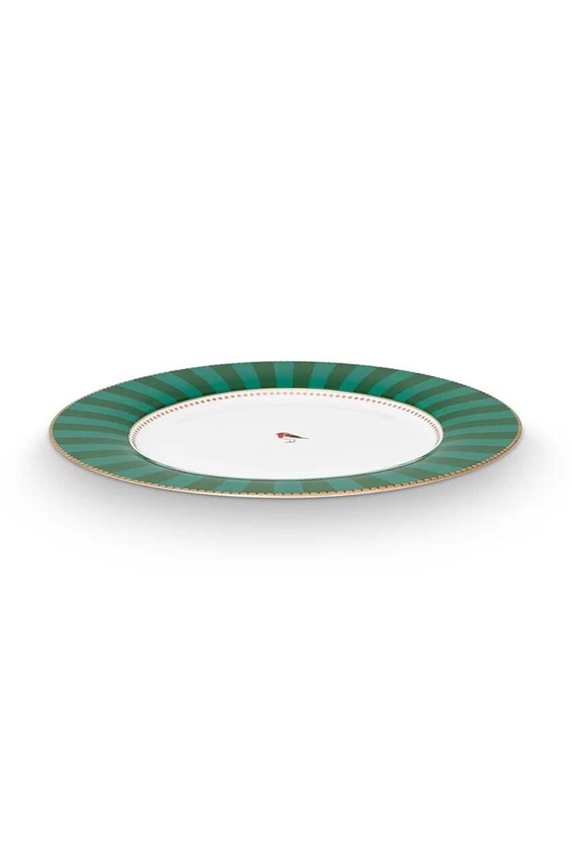 Pip Studio set piatti Love Birds Stripes Eme pacco da 6 51001463 verde AA00