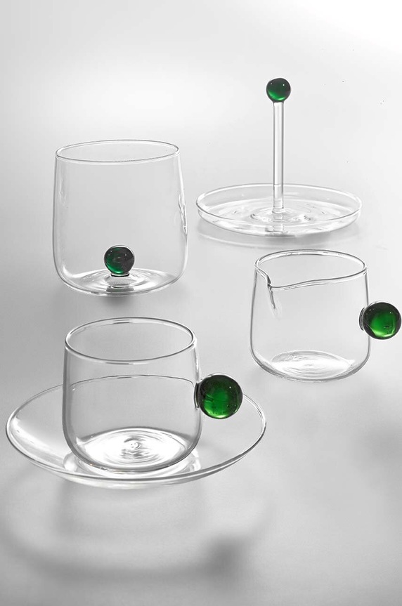 Φλιτζάνι και πιατάκι Zafferano Bilia 220 ml BA00713 πολύχρωμο AA00