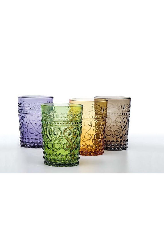 Kuchnia i bar Zafferano zestaw szklanek Provenzale 270 ml 6-pack PV00204 żółty