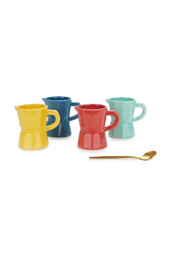 Balvi zestaw kubków do espresso Moka 120 ml 4-pack 27675 multicolor AA00