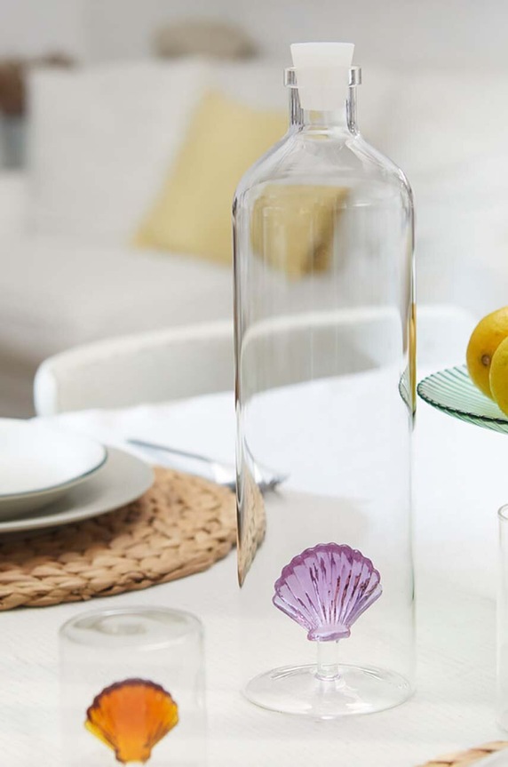 Balvi sticlă Atlantis Shell 1,2 L transparent 27843