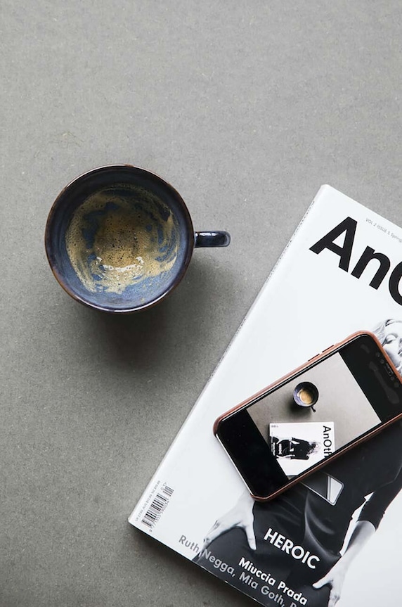 Φλιτζάνι και πιατάκι Byon Jade 250 ml 5228615813 μπλε AA00