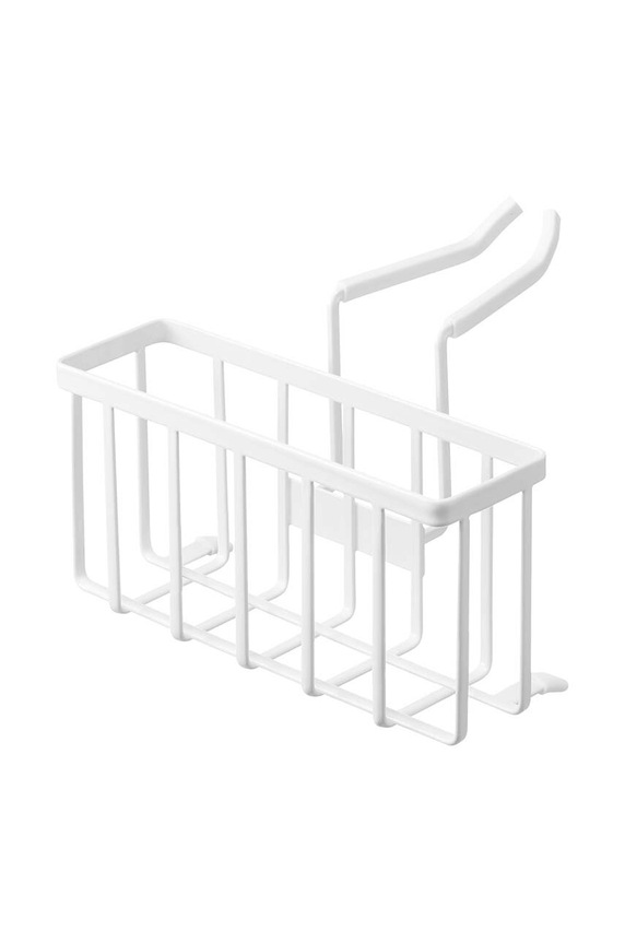 Yamazaki organizer do zlewu Tower biały 5639