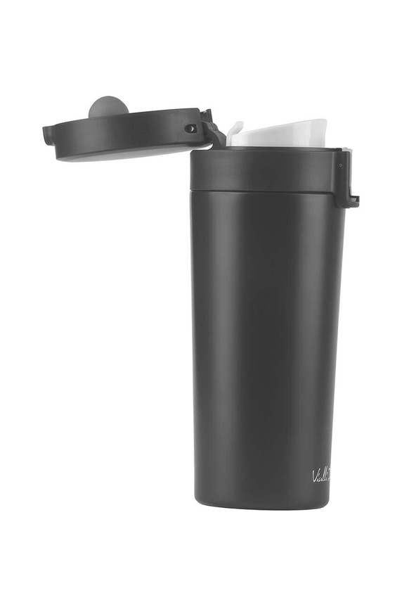 Akcesoria Vialli Design kubek termiczny Fuori 400 ml 7671 czarny