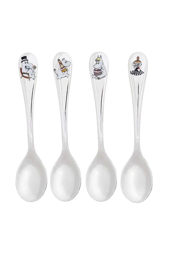Arabia Finland zestaw łyżeczek 4-pack szary 1009287
