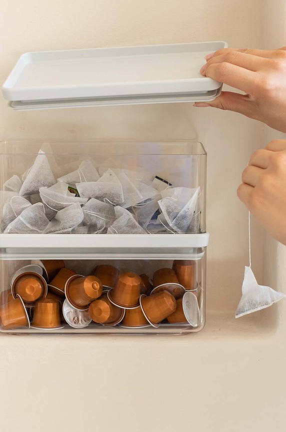 Brabantia pojemnik na żywność 1,5 L szary 230608