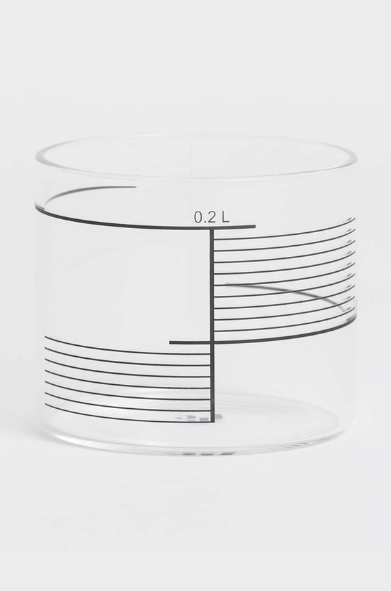 Σετ ποτηριών Tre Product Square Stripes 200 ml 4-pack διαφανή GSS80GB