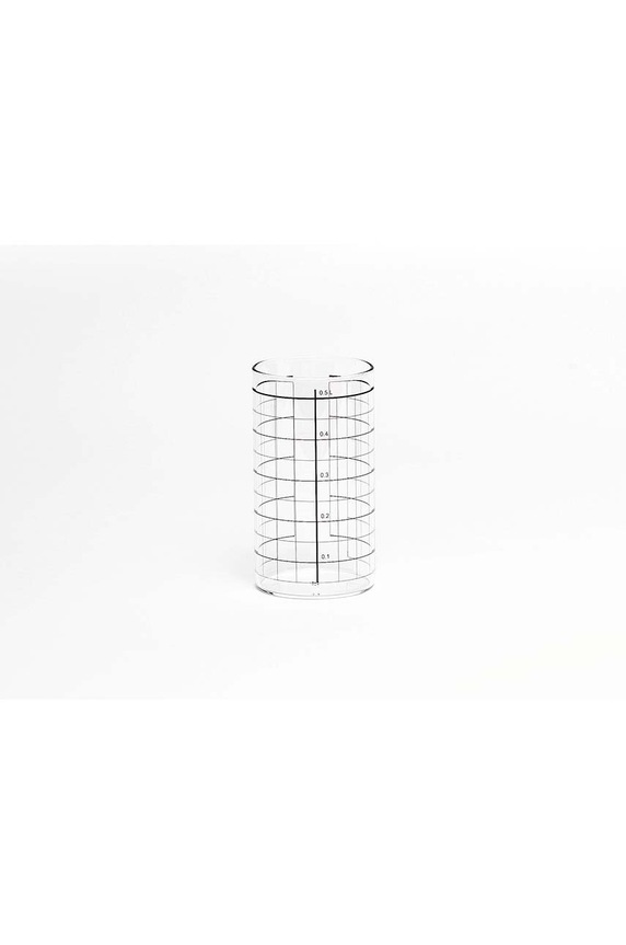 Σετ ποτηριών Tre Product Double Lines 500 ml 4-pack διαφανή GDL273GB