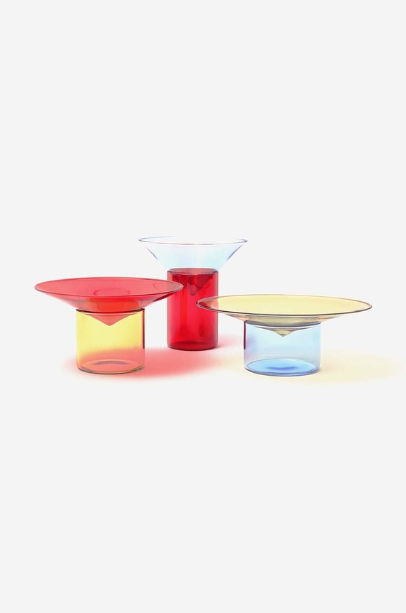 Tre Product set di piatti Vovo pacco da 6 transparente VV280BGY