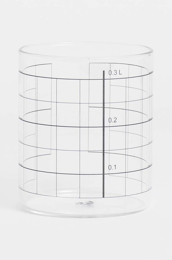Стакан Tre Product Double Lines 300 ml прозрачный GDL87GB