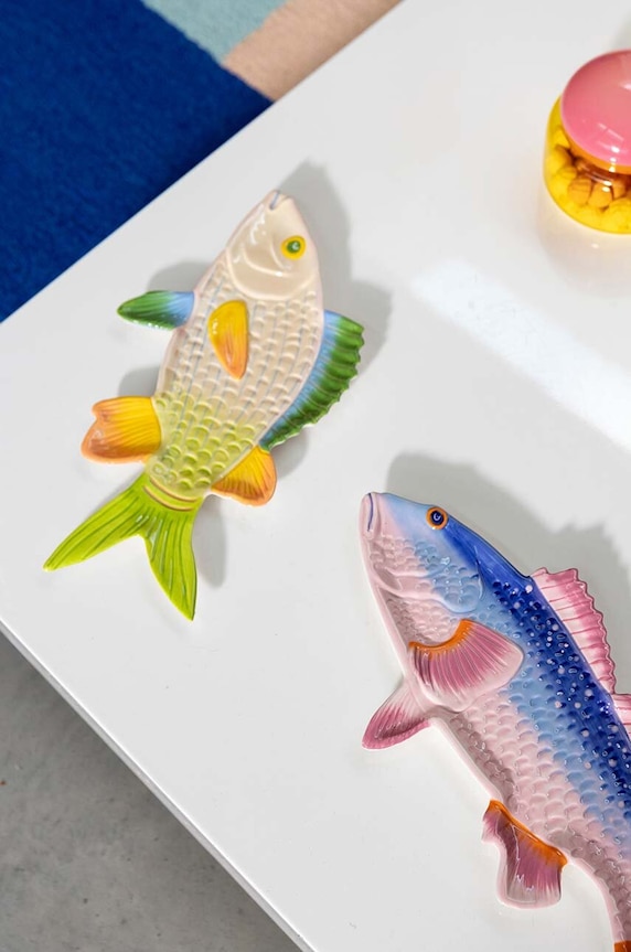 Kuchnia i bar &k amsterdam talerz do serwowania fish perch 38 x 18 cm 2797.38 multicolor