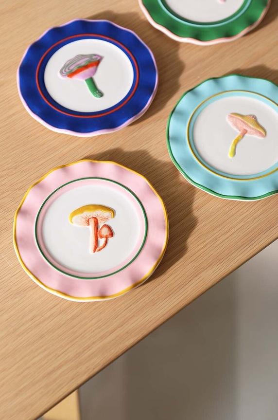 Κουζίνα και μπαρ Σετ πιάτων &k amsterdam 4-pack 2834.01 πολύχρωμο