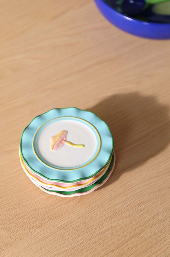 Σετ πιάτων &k amsterdam 4-pack πολύχρωμο 2834.01