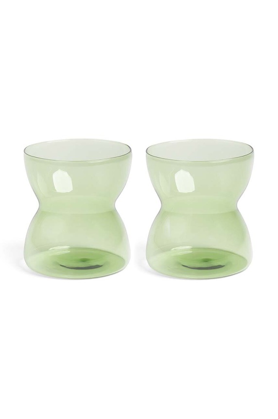 Sada skleniček &k amsterdam 2-pack zelená 353.02