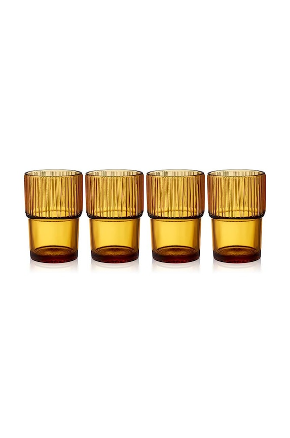 Bitz set de pahare 380 ml 4-pack galben 30678