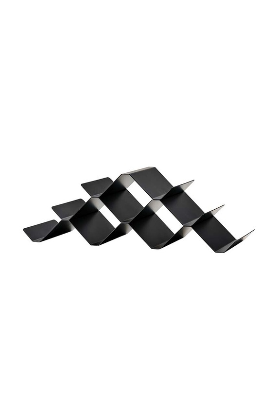 Zone Denmark raft pentru vin Rocks negru 26657