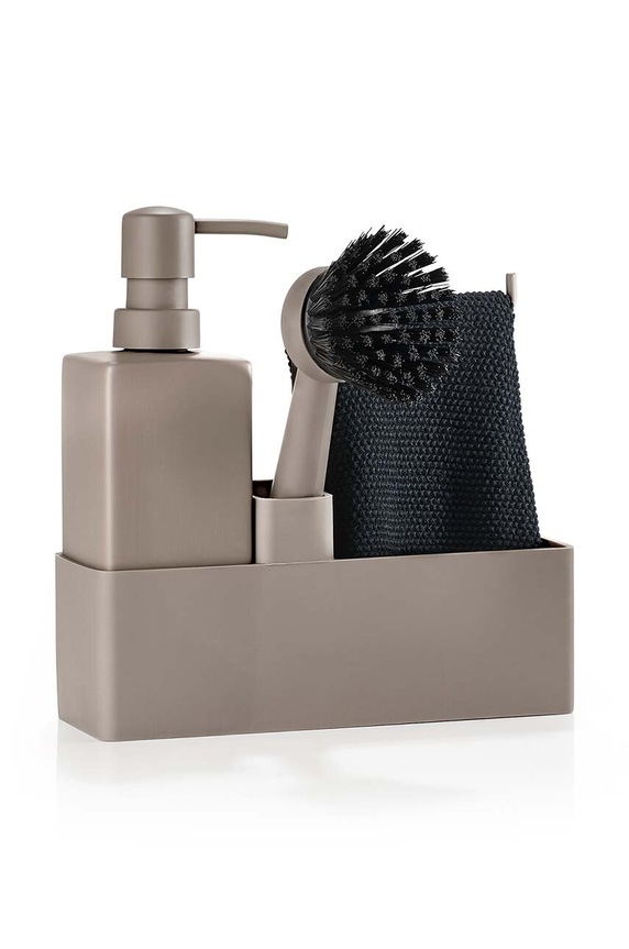 Zone Denmark organizer do zlewu 4-pack beżowy 28078