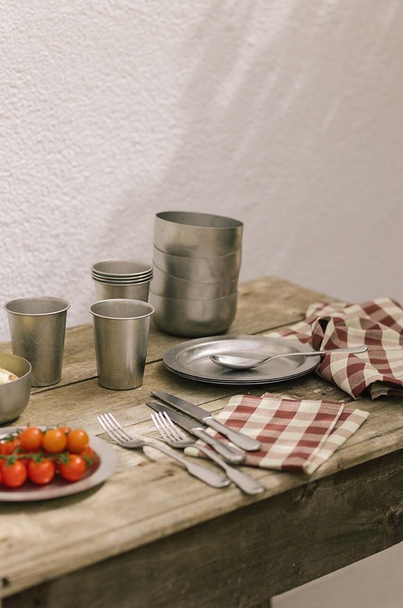 ferm LIVING kubek Tumbled Cup 300 ml szary 1104268742