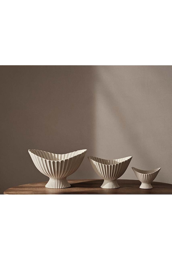 Misa ferm LIVING Fountain Bowl biela 1104269013