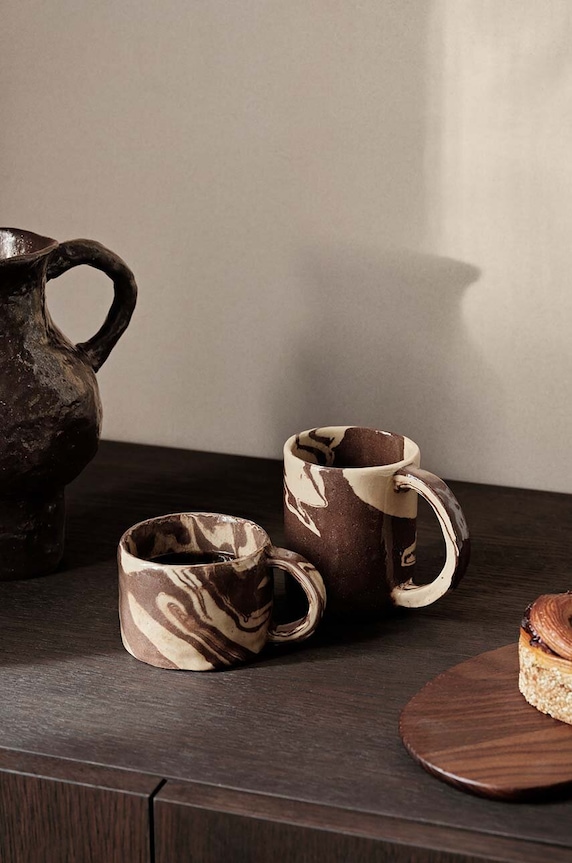 Hrnek ferm LIVING Ryu Mug 200 ml 1104268818 vícebarevná