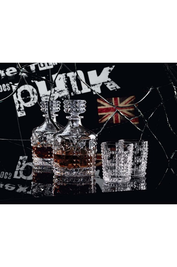 Kuchnia i bar Nachtmann zestaw szklanek do whisky Punk Whisky 300 ml 4-pack 99503 transparentny