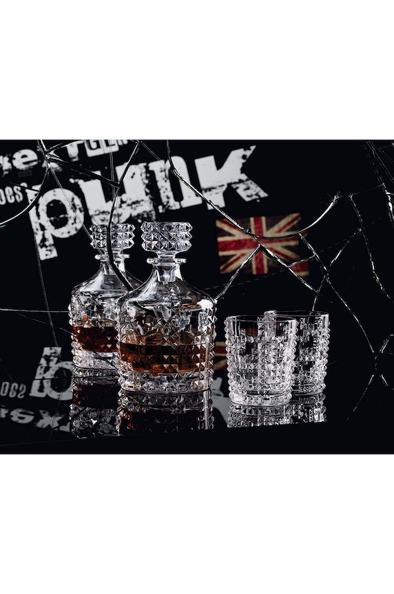 Kuchnia i bar Nachtmann zestaw szklanek do whisky Punk Whisky 300 ml 4-pack 99503 transparentny