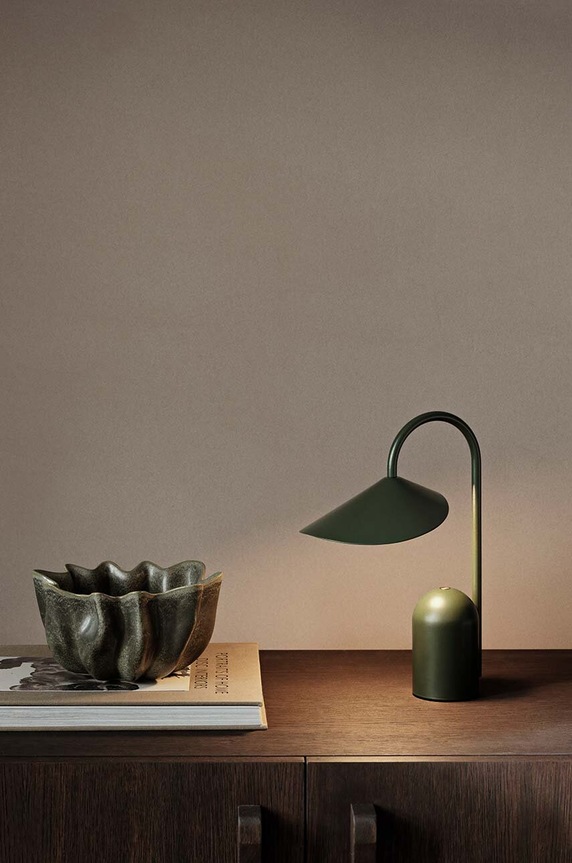 Ukrasna zdjelica ferm LIVING Nium Bowl S zelena 1104269041