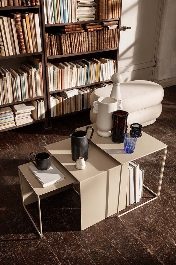 Konyha és bár ferm LIVING bögre Flow Mug 360 ml 110240101 fekete