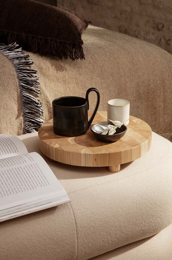 ferm LIVING bögre Flow Mug 360 ml 110240101 fekete