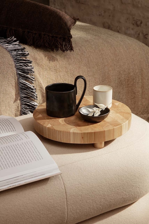ferm LIVING bögre Flow Mug 360 ml 110240101 fekete