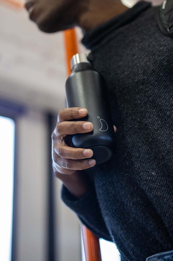 Chillys butelka termiczna Series 2, 1000 ml B1000S2ABLK.9 czarny AA00