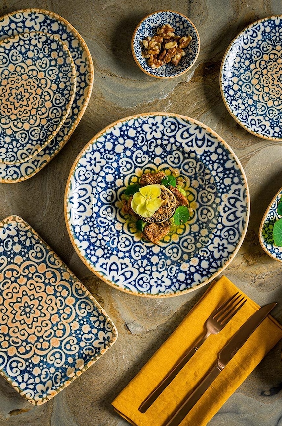 Krožnik Bonna Alhambra Vago 29 cm ALHVAO29DZ. pisana
